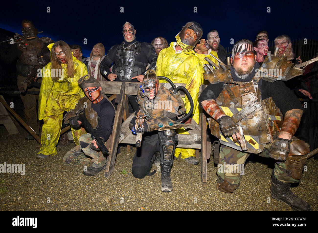 Halloween. 25th Sep, 2019. Rust, Germany September 25, 2019 EuropaPark, Horror Nights