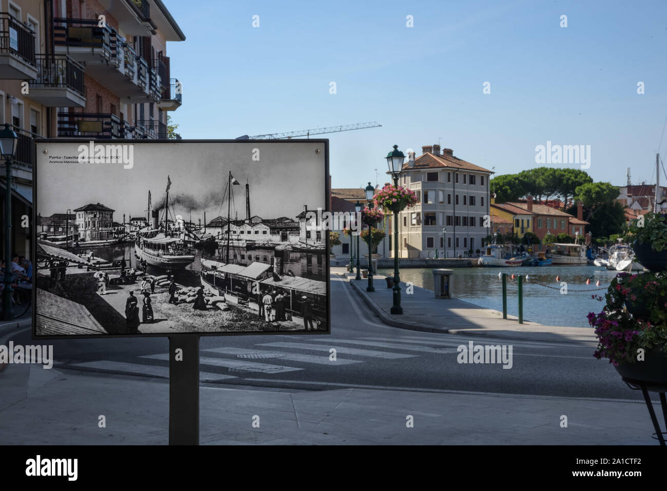 Grado Historische Altstadt Hafen Grado Historic Center Harbour 