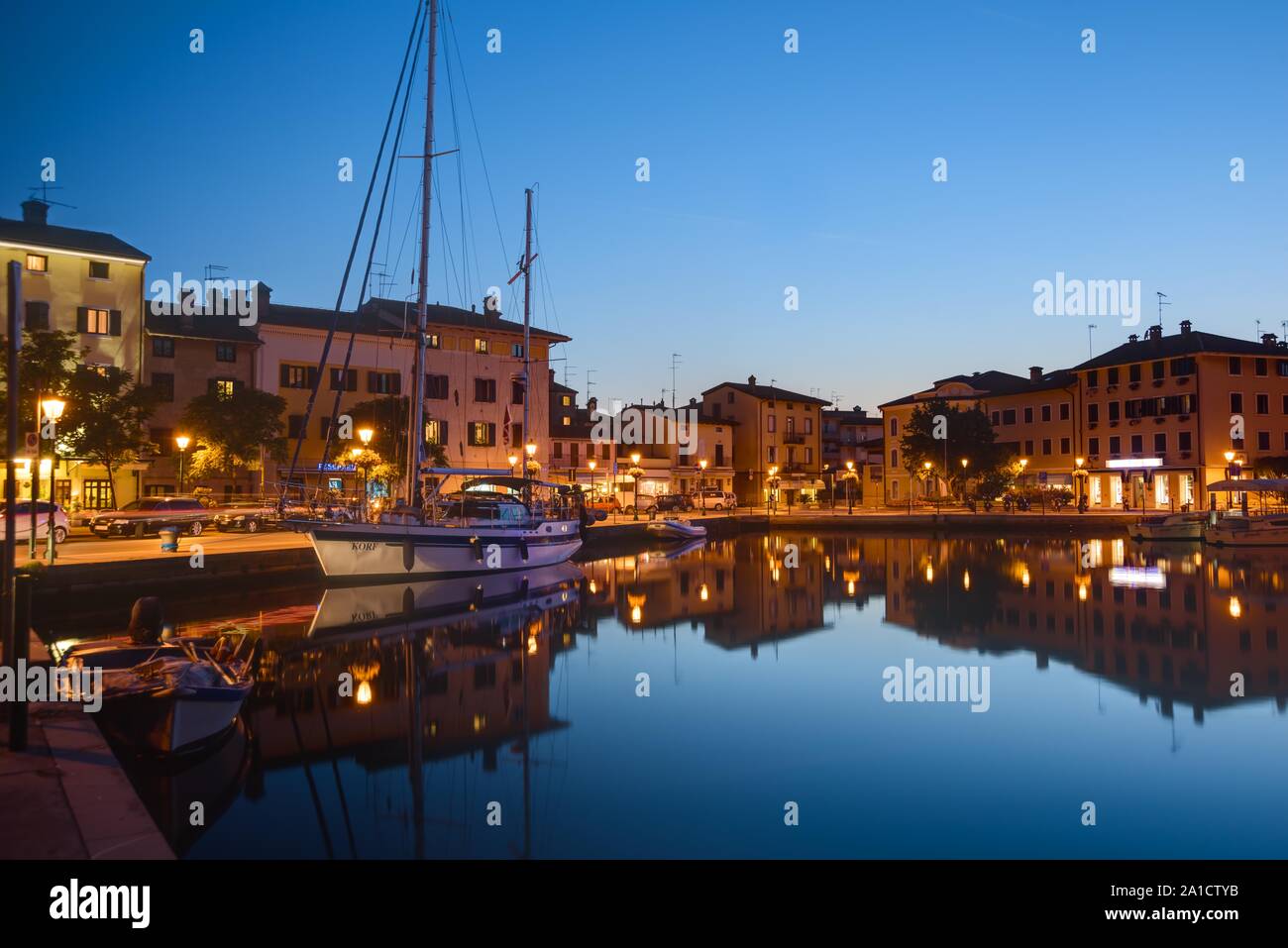 Grado Historische Altstadt Hafen Grado Historic Center Harbour 