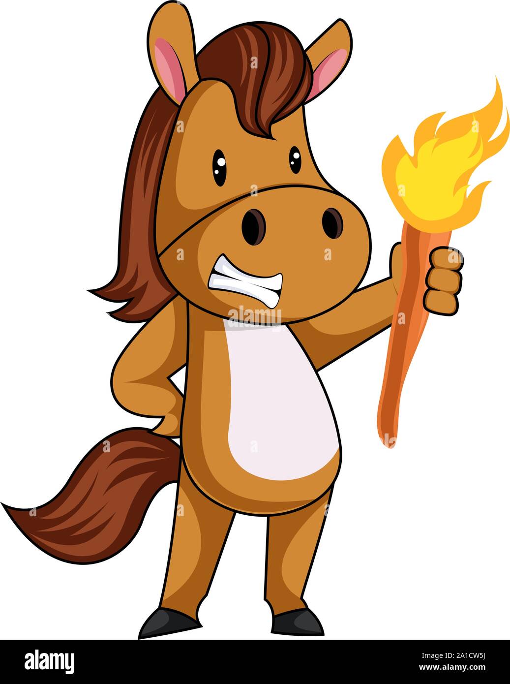 White horse mask Stock Vector Images Alamy