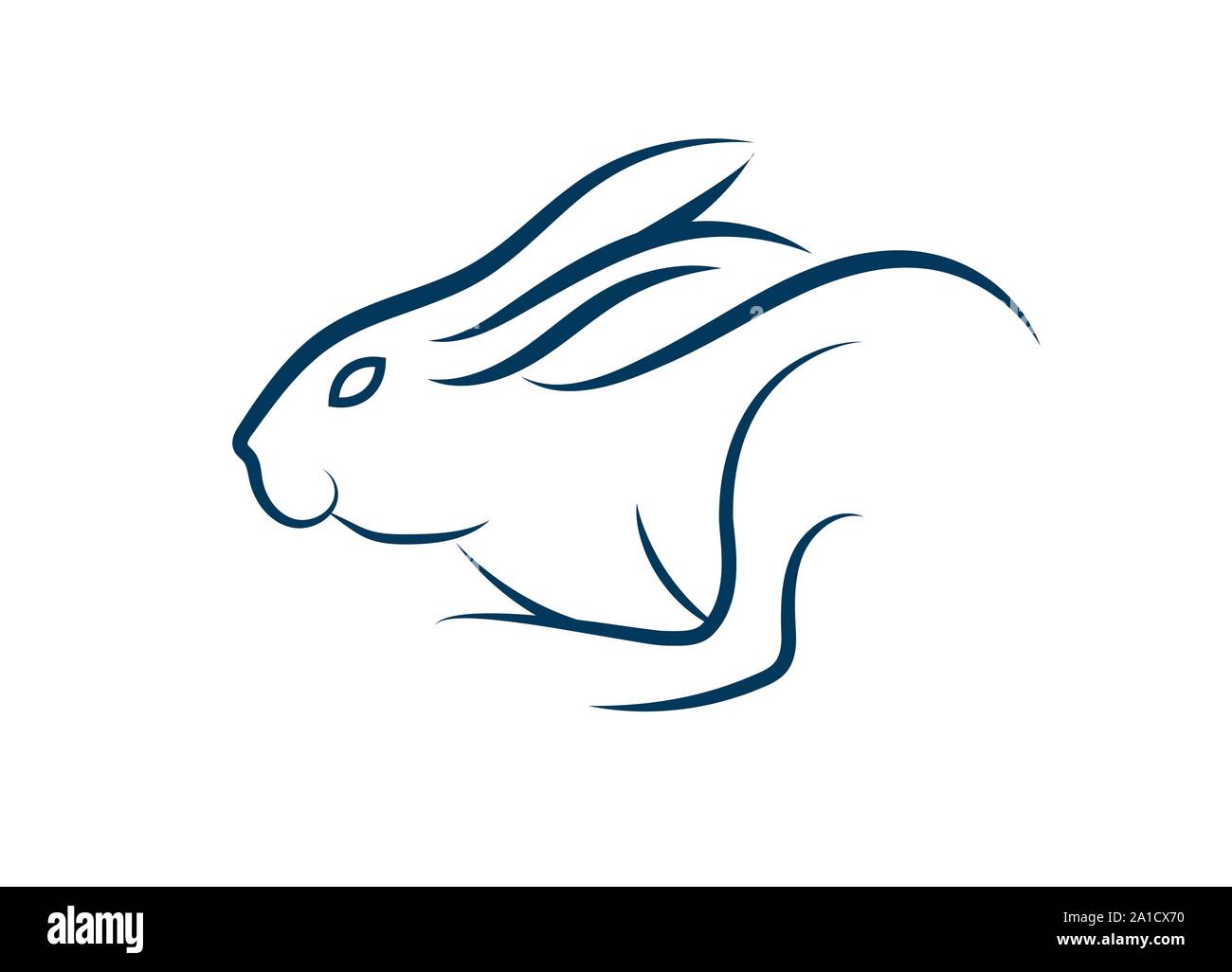 Funny Rabbit Logo concept. Cute Rabbit, Rabbit Logo template vector icon  design, Rabbit Logo Animal Design Art, Bunny, Easter, Rabbit Business Logo  Stock Vector Image & Art - Alamy