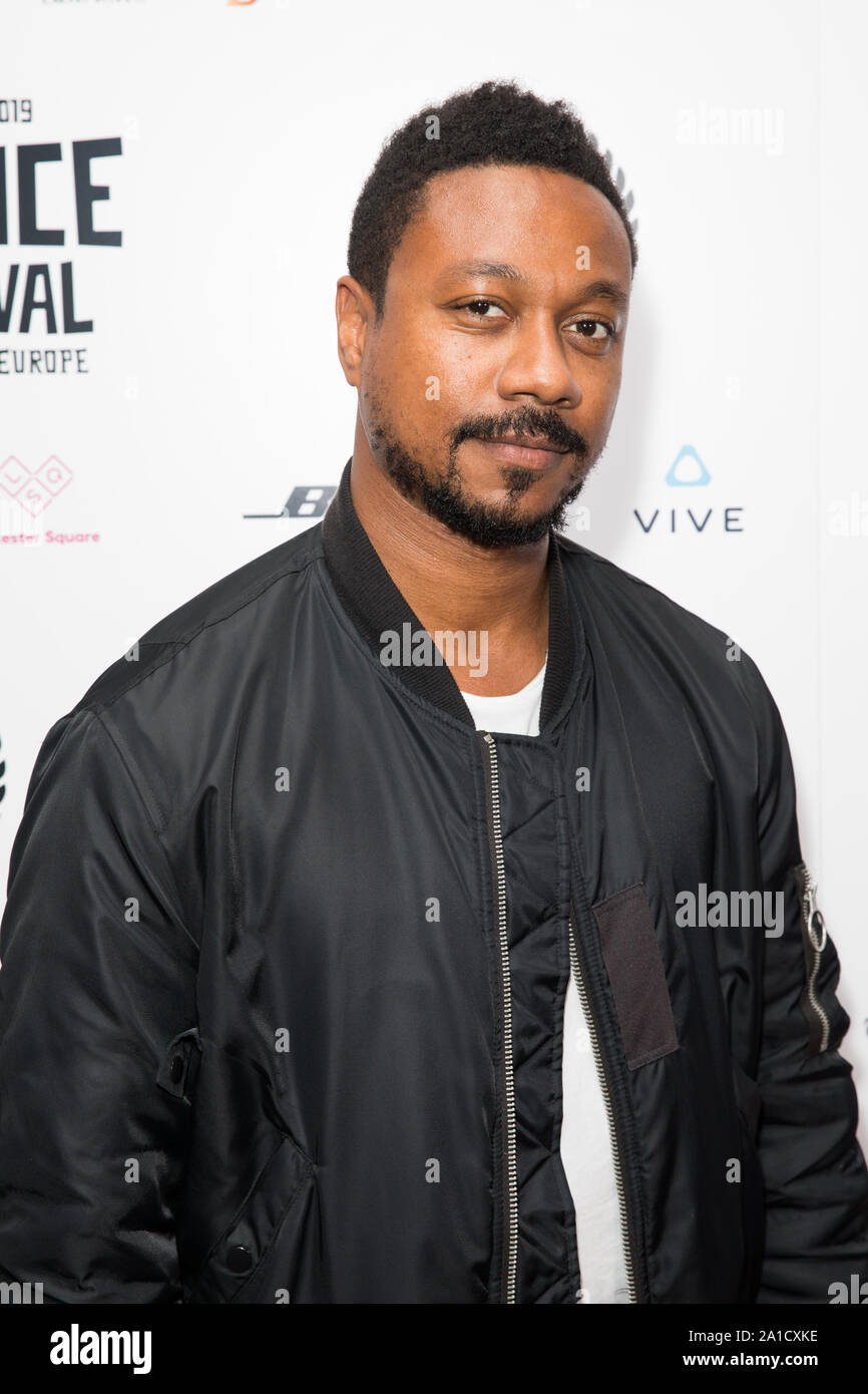 London, UK. 24th Sep, 2019. Nathaniel Martello-White attends the Film  Premiere of Everybody Flies at Vue Piccadilly. Credit: SOPA Images  Limited/Alamy Live News Stock Photo - Alamy