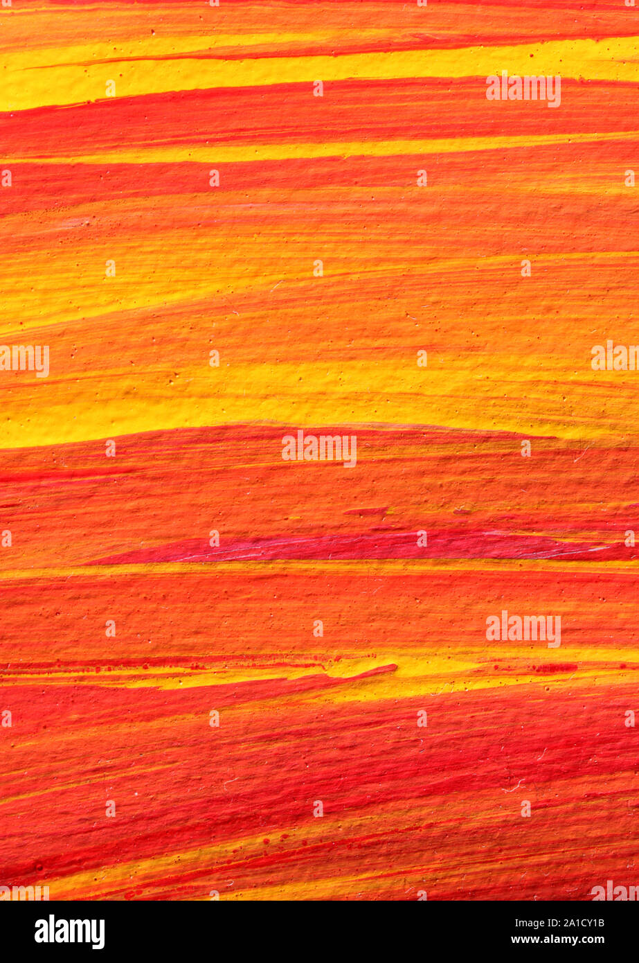 Close up of abstract color ink brush marks Stock Photo - Alamy