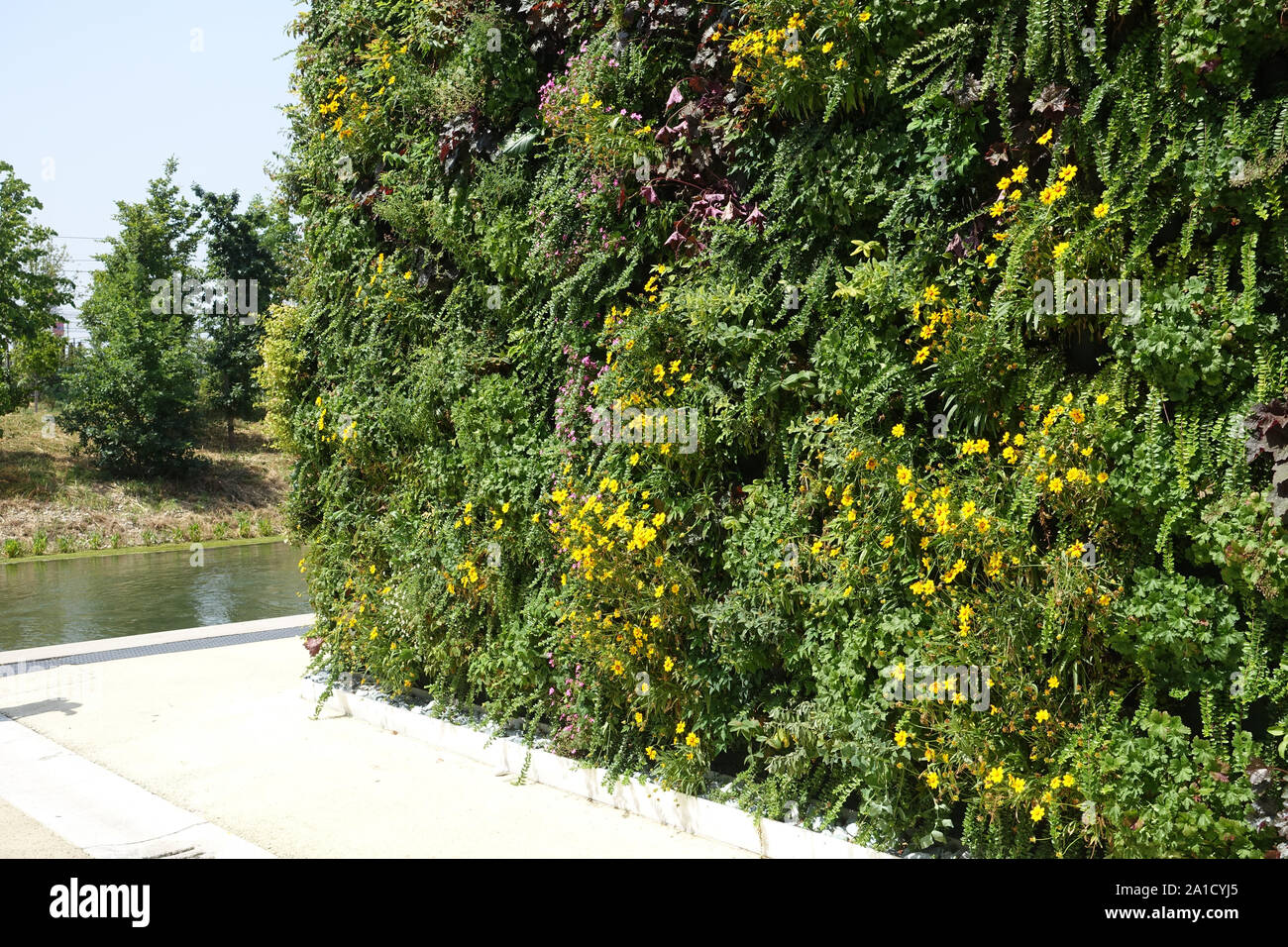 Mailand, Weltausstellung 2015, Future Food Court - Milano, Expo 2015, Future Food Court Stock Photo