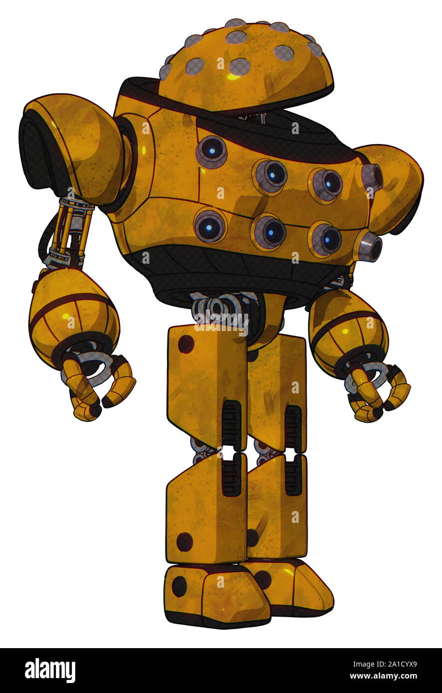 Automaton containing elements metal knucklehead design, heavy upper