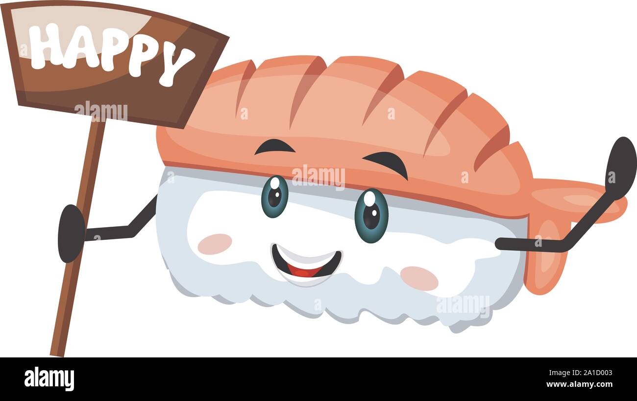 Kawaii Sushi Food Japanese Funny High Resolution Stock Photography And Images Alamy
