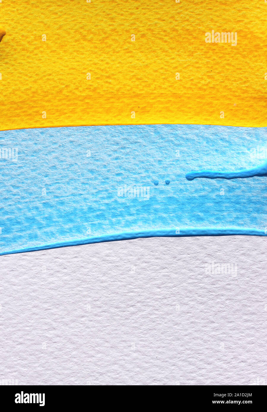 Close up of abstract color ink brush marks Stock Photo - Alamy