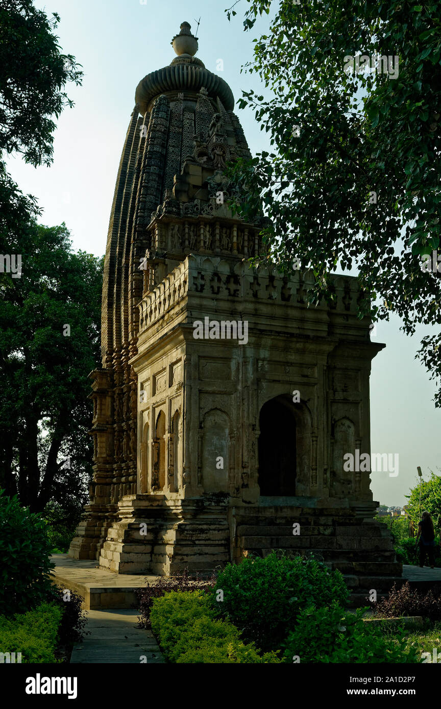 Adinatha temple Khajuraho Stock Photo