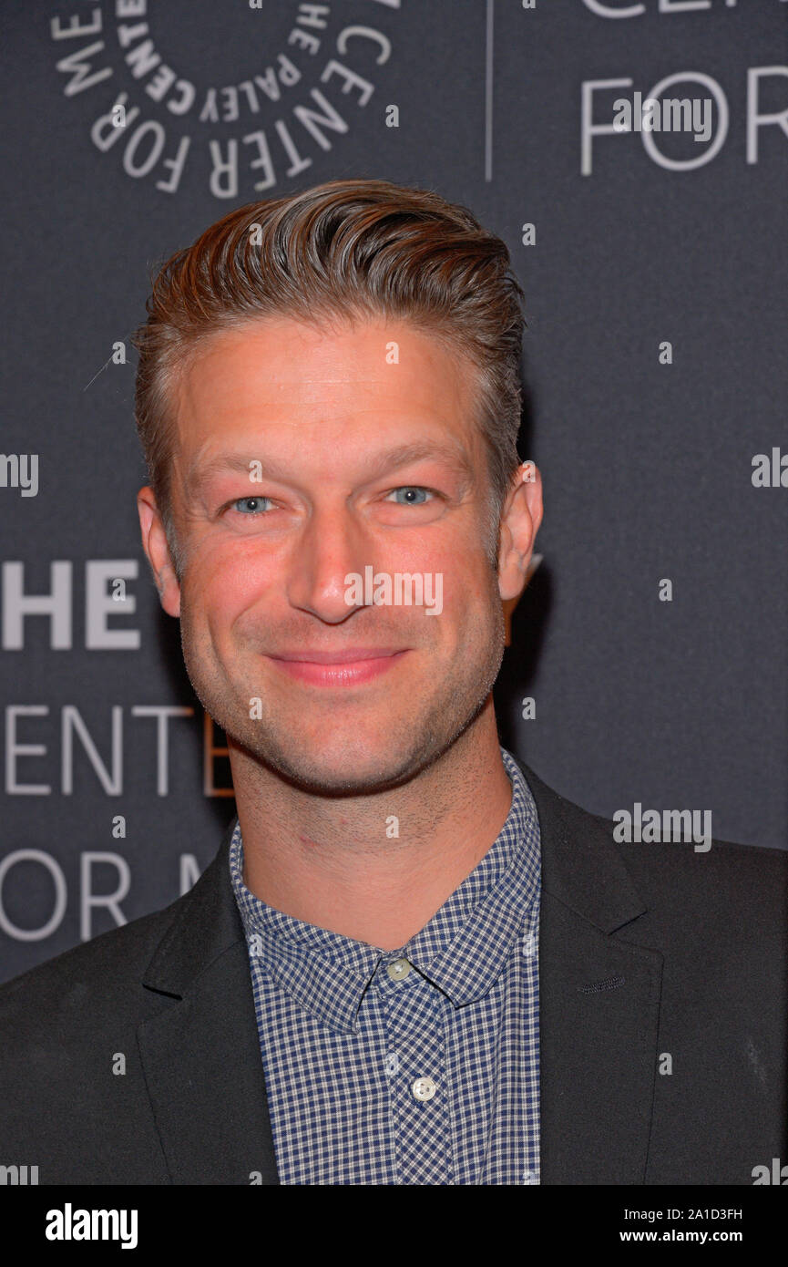 NEW YORK, NY SEPTEMBER 25 Peter Scanavino attends the "Law & Order