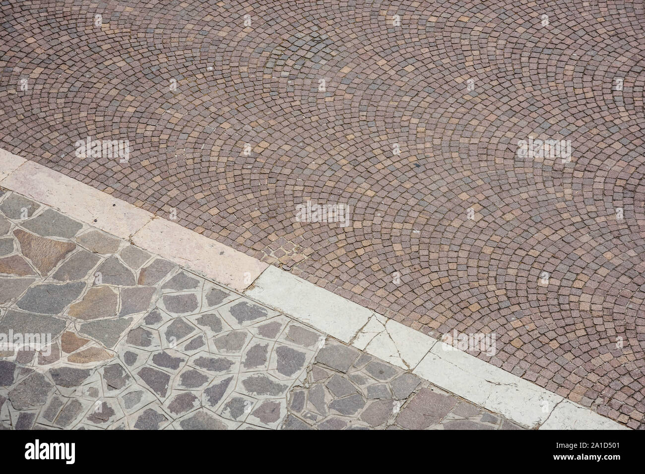 Venedig, Straßenoberfläche - Venice, Street Surface Stock Photo