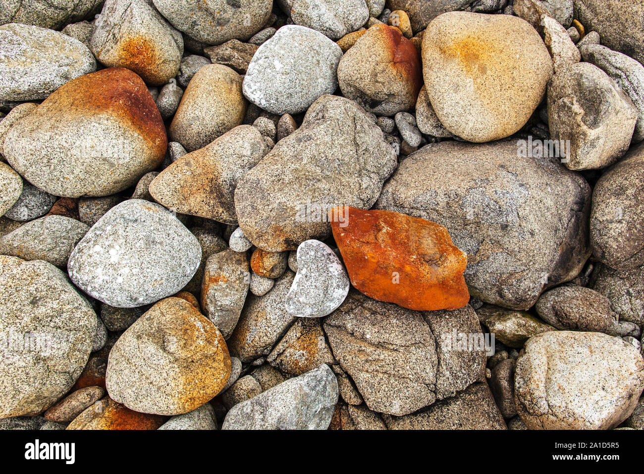 Large Rocks Colours Large stones of different colors photographed from above Stock Photo ...