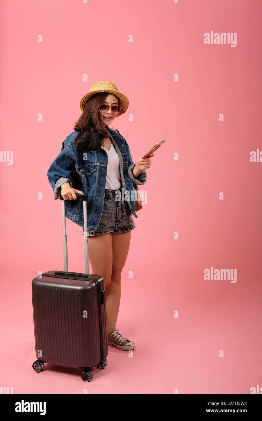 Passport money travel bag hi-res stock photography and images - Alamy