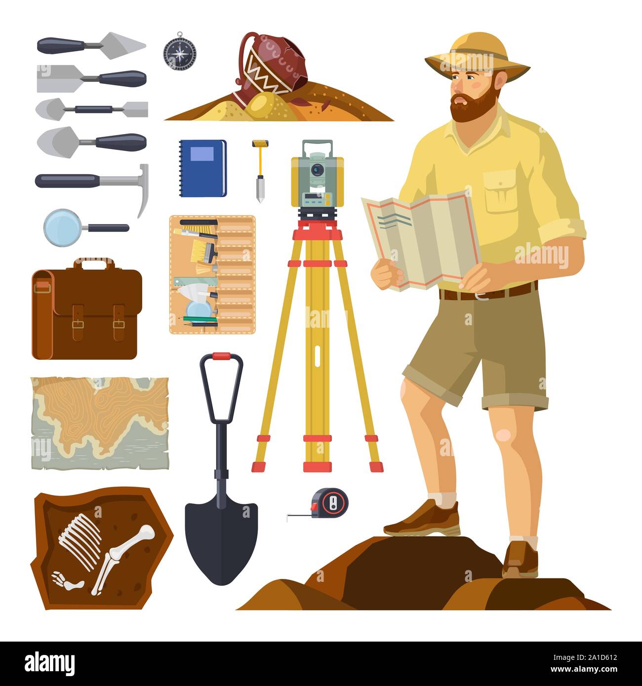 Archaeologist dig hires stock photography and images Alamy