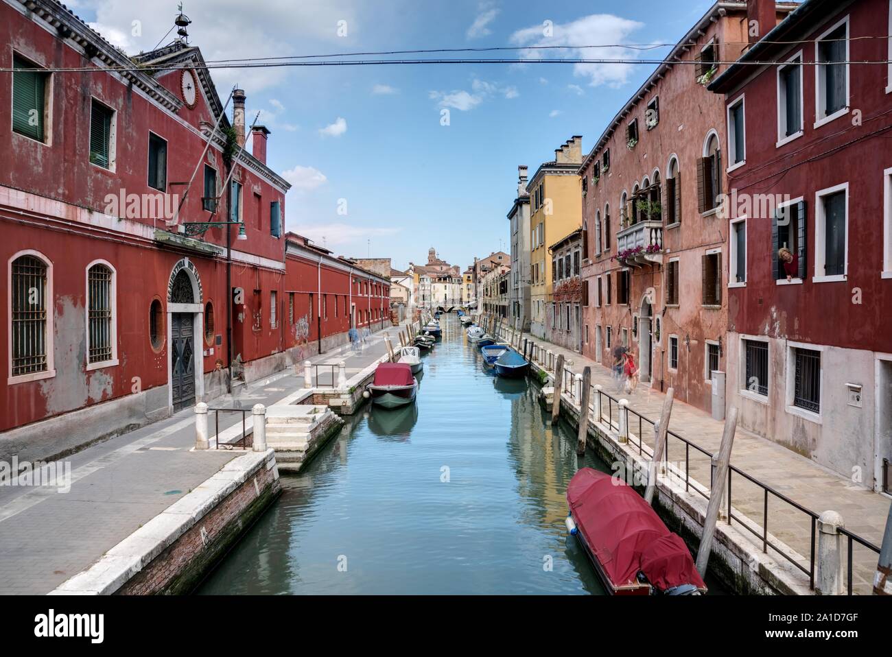 Venedig, Rio delle Burchielle Stock Photo