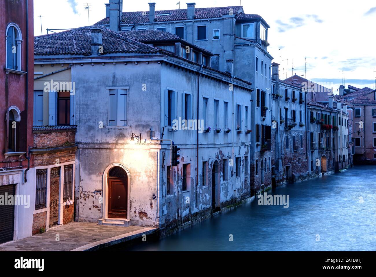 Venedig, Abendstimmung - Evening in Venice Stock Photo