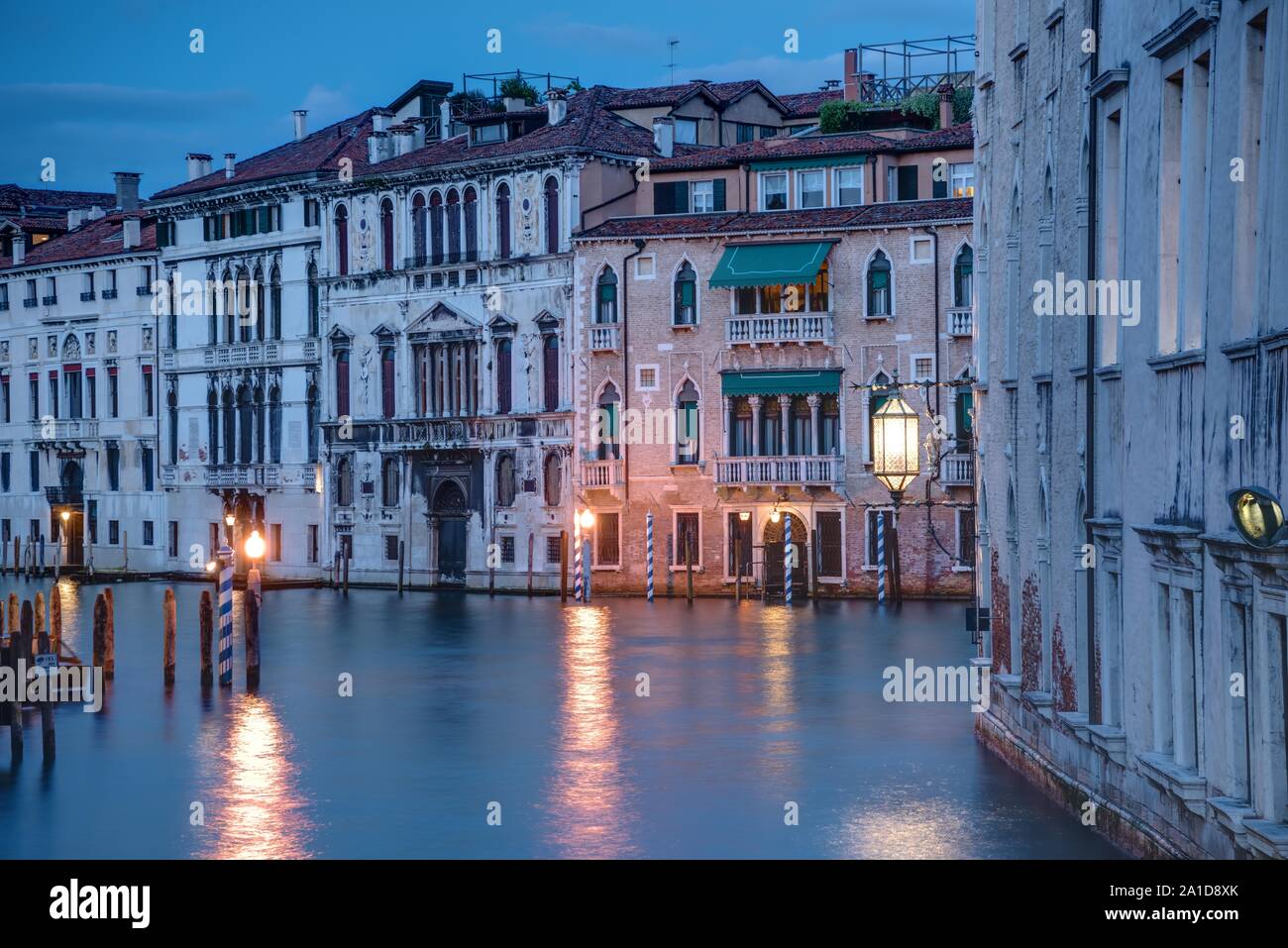 Venedig, Abendstimmung - Evening in Venice Stock Photo