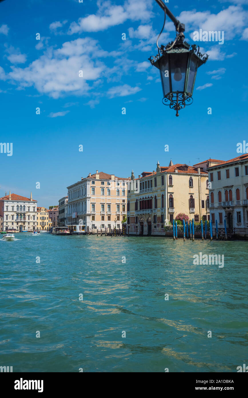 Venedig, Blick über den Canal Grande - Venice, View over Canal Grande Stock Photo