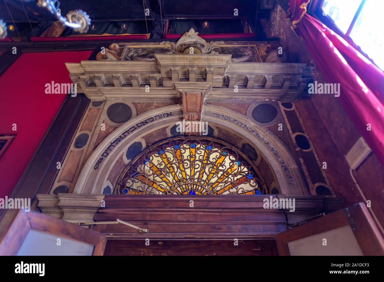 Venedig, Levantinische Synagoge Venice, Levantinic Synagogue Stock