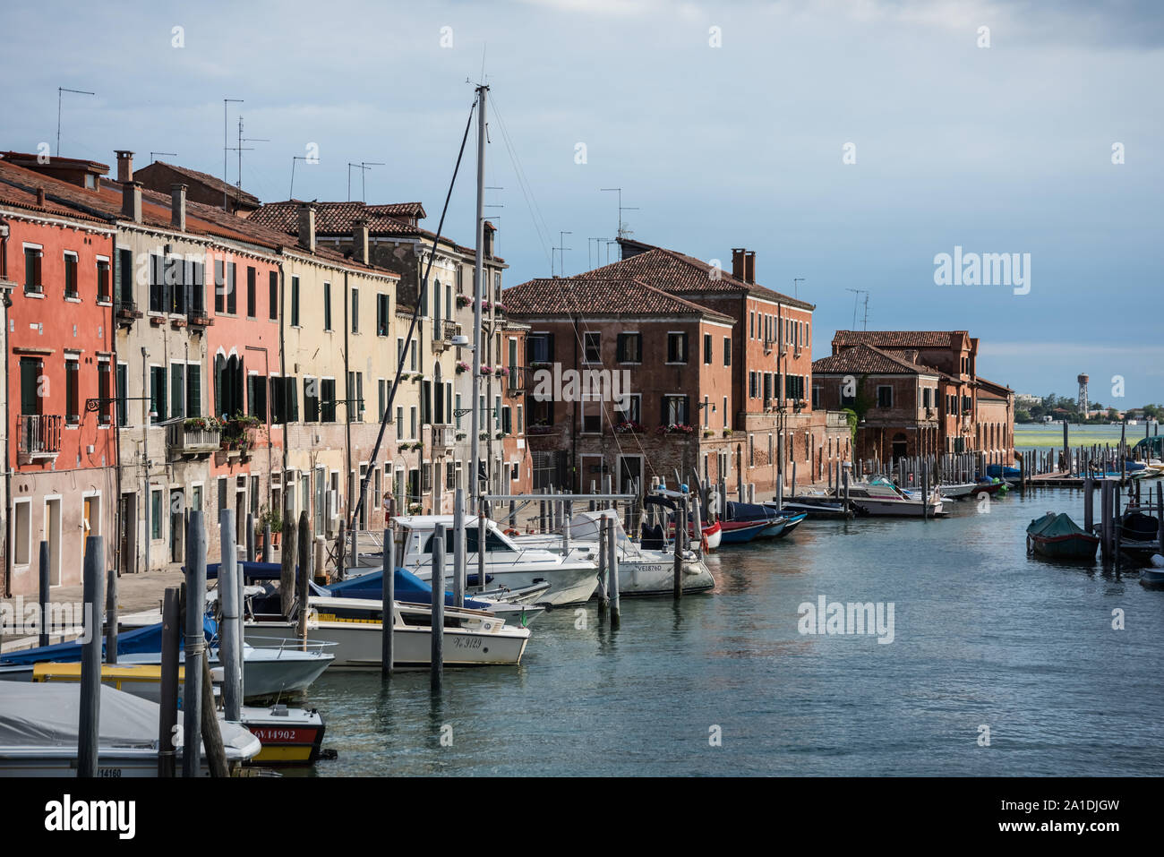 Venedig, Stadtteil Giudecca - Venice, Giudecca Quarter Stock Photo