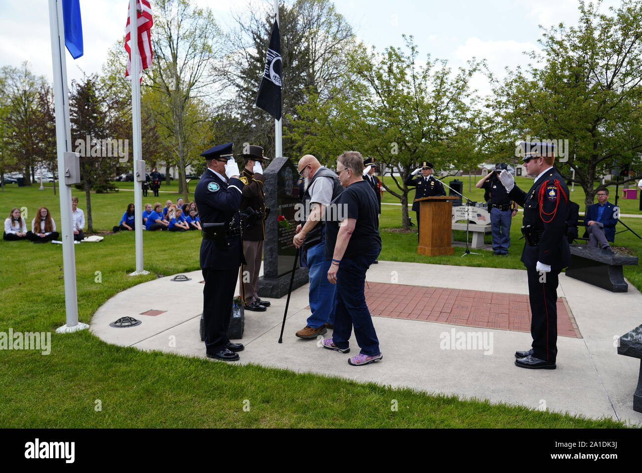 Police, State Troopers, Sheriff, And Firefighter Officers Have Come Out ...