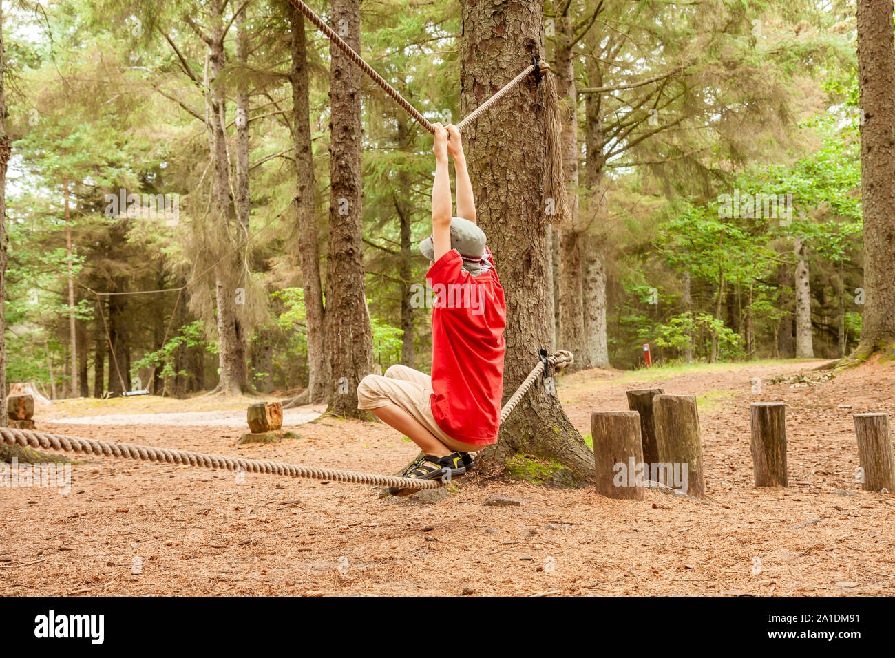 Obstacle course teen hires stock photography and images Alamy