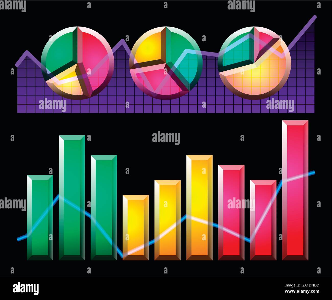 Corporate infographic vector elements Stock Vector Images - Alamy