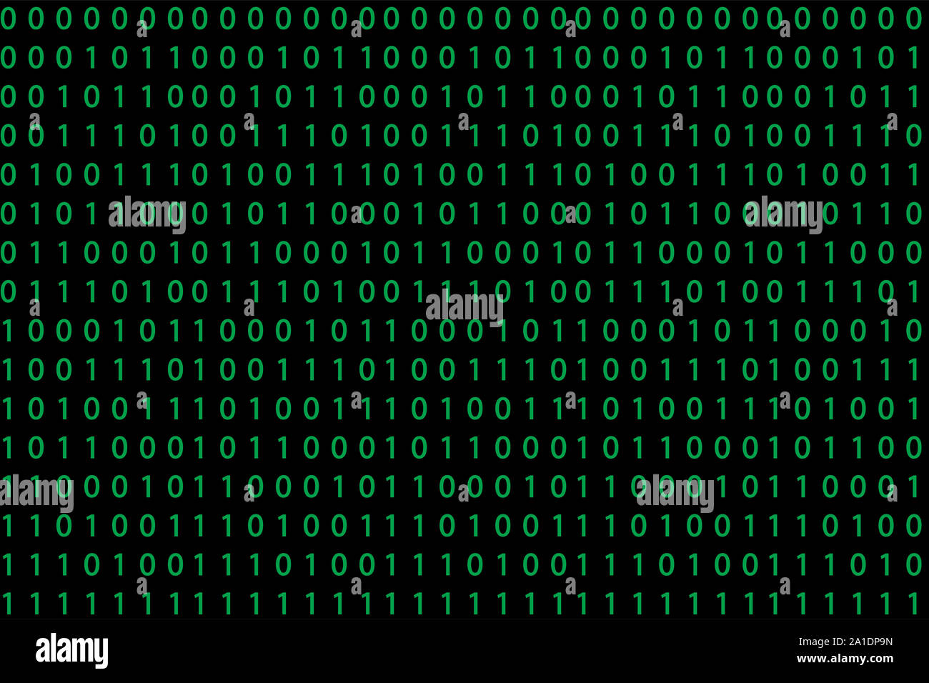 Pattern with binary code Stock Photo - Alamy