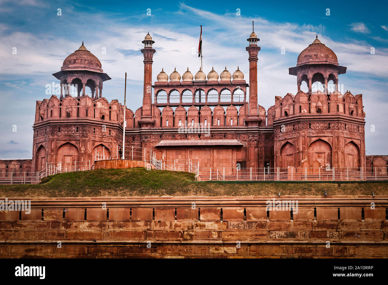 Red fort, Delhi, India Stock Photo