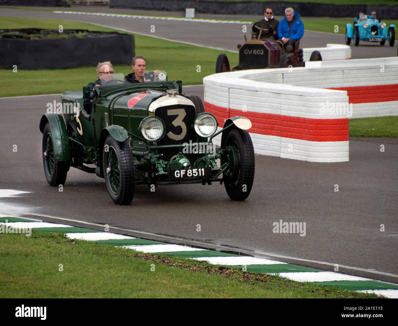 1930 Bentley Speed Six Veloce Charity Trackday at Goodwood 25/9/19 Stock Photo