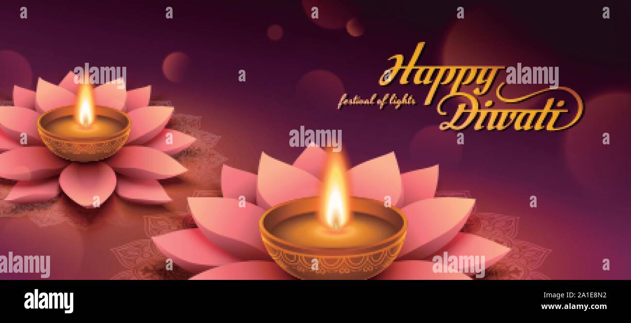 Diwali banner hi-res stock photography and images - Alamy