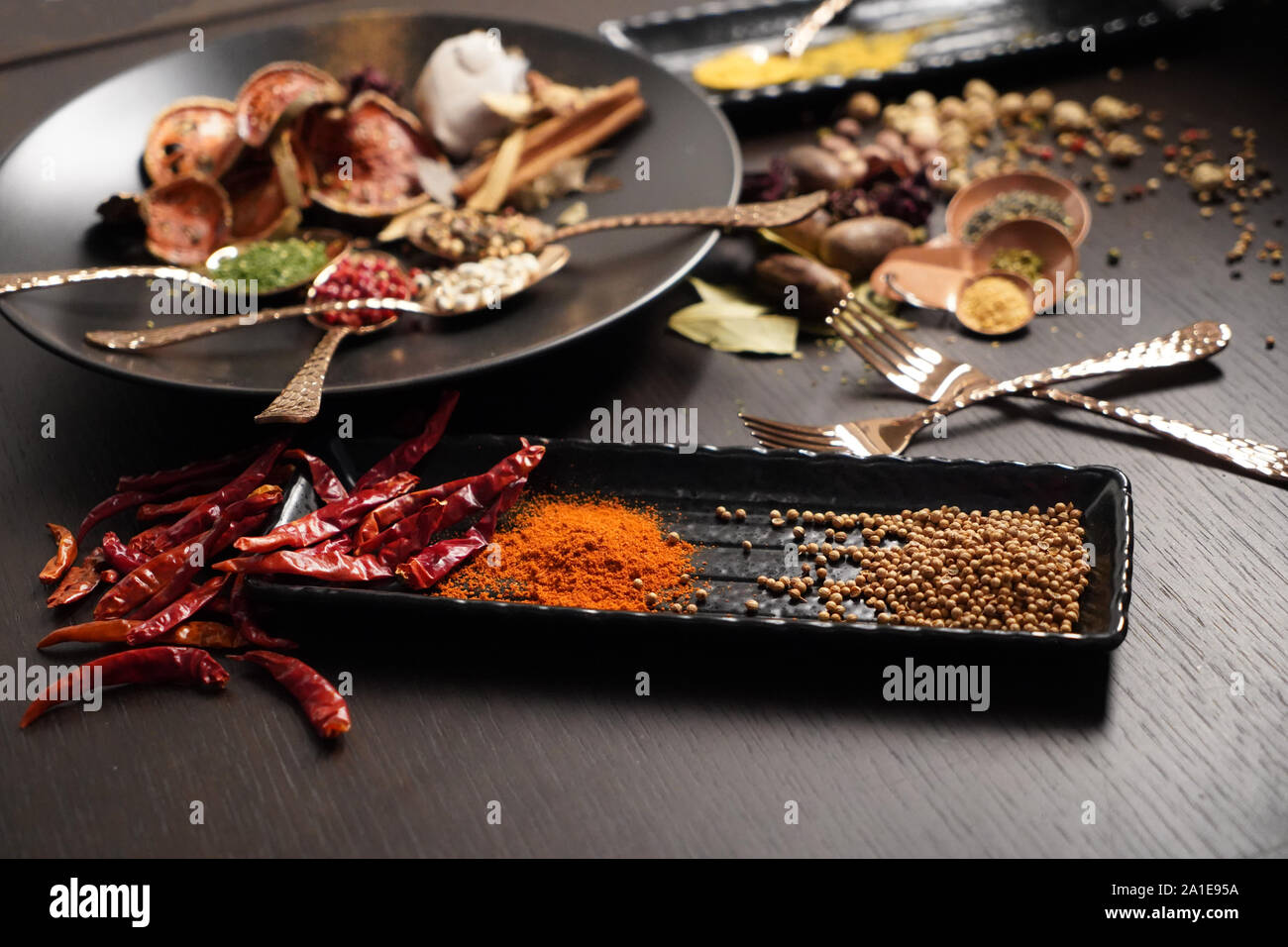 spices herbs seasoning condiment. food ingredient cuisine for healthy ...