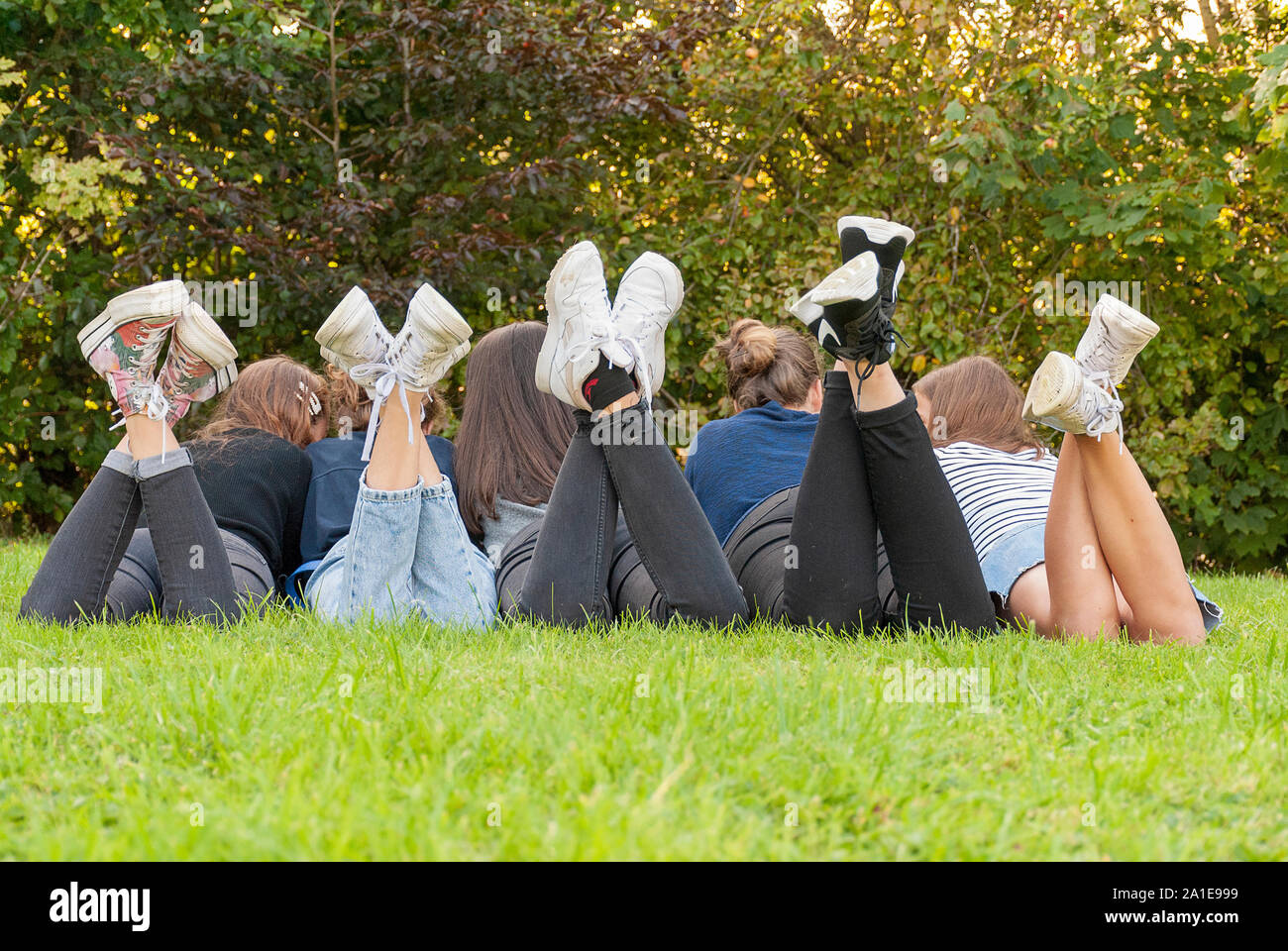 Diversity teenagers friends friendship team hi-res stock photography ...