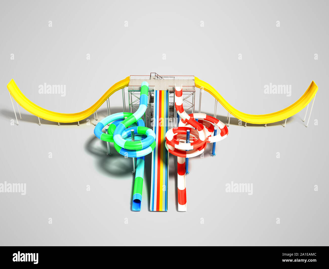 Waterpark rides hi-res stock photography and images - Alamy