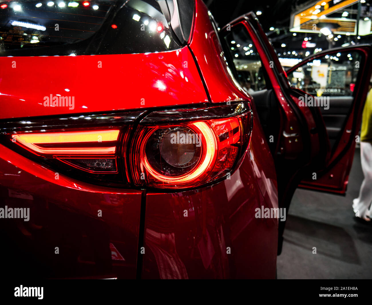 Led Car Lights High Resolution Stock 