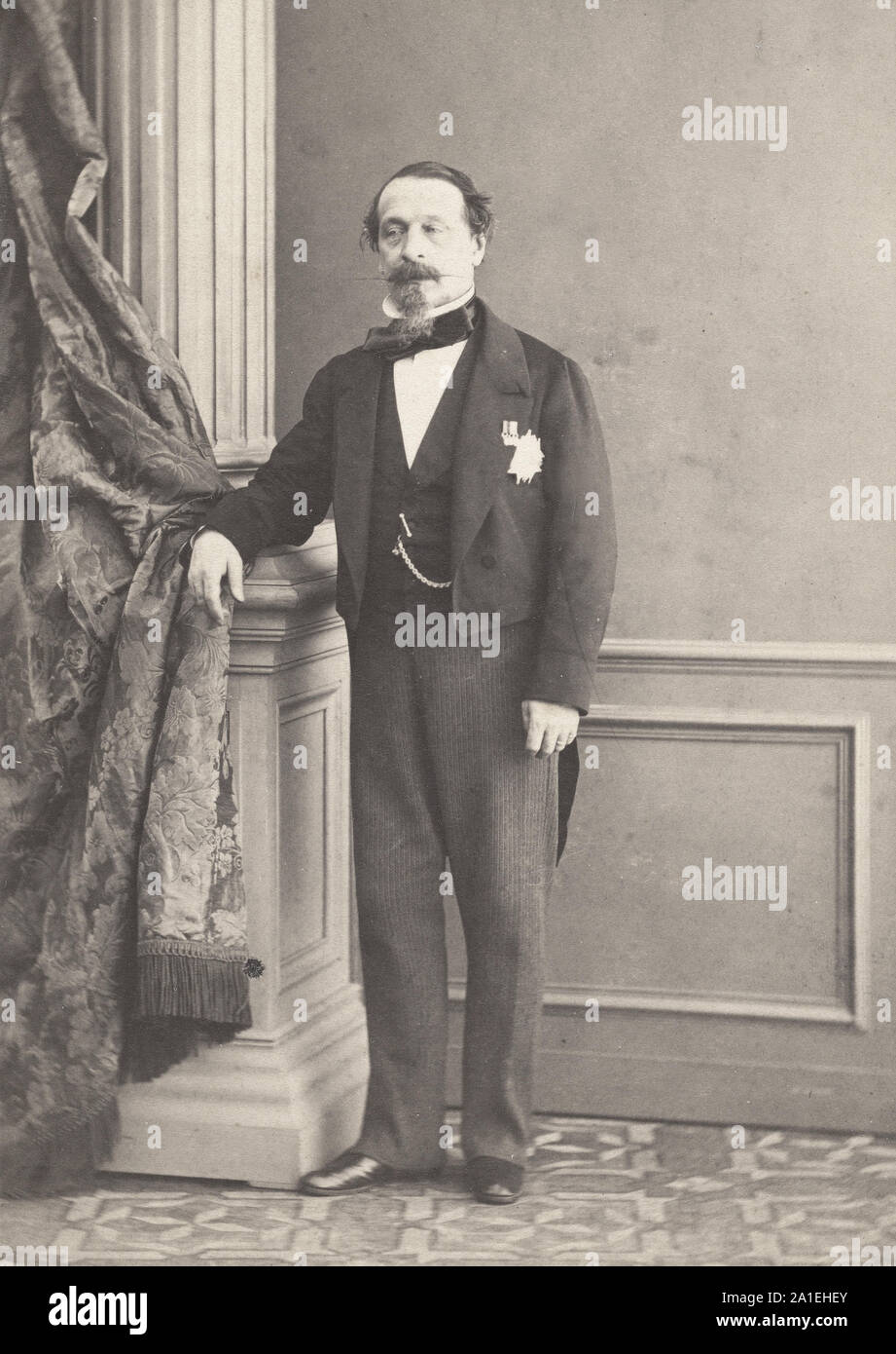 Emperor Napoleon III. 1860. Stock Photo