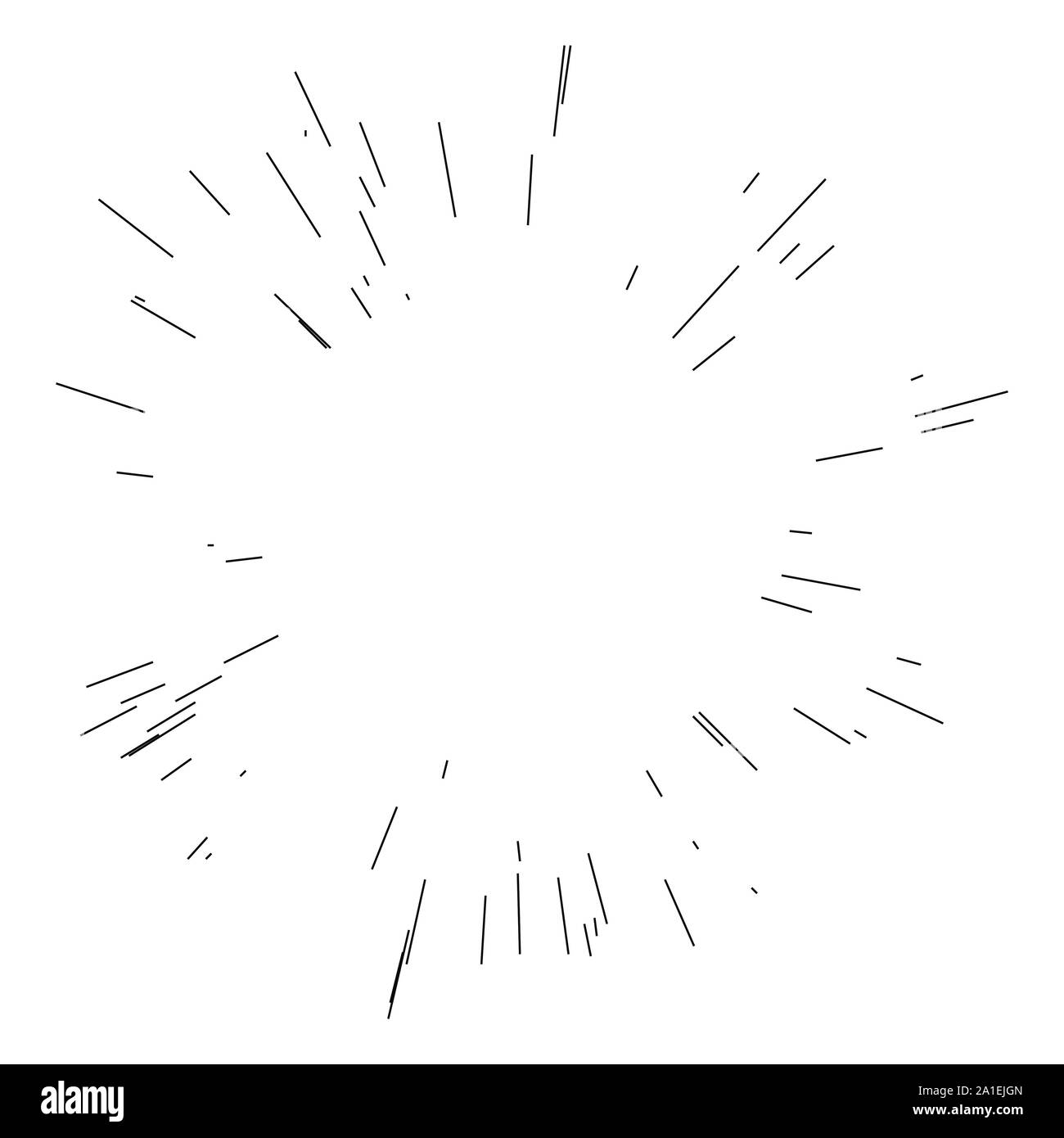 radial / radiating lines burst, explosion, blast effect Stock Vector ...