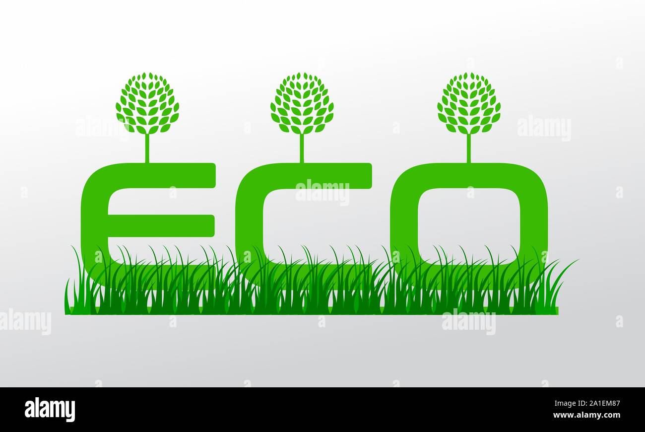 Icon of Environmentally Friendly Image of Eco Friendly Stock Photo