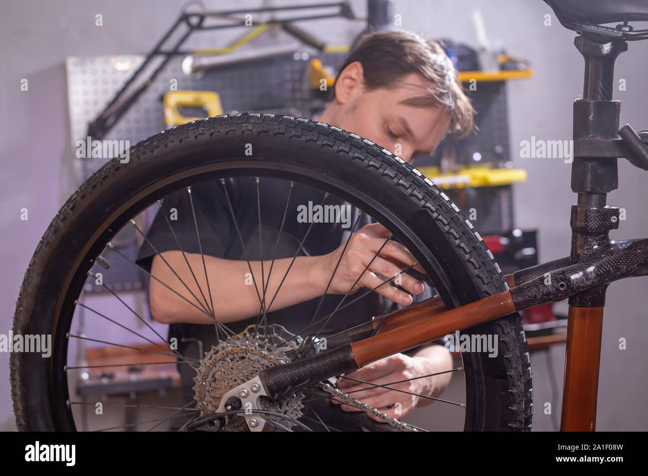mountain bike mechanic