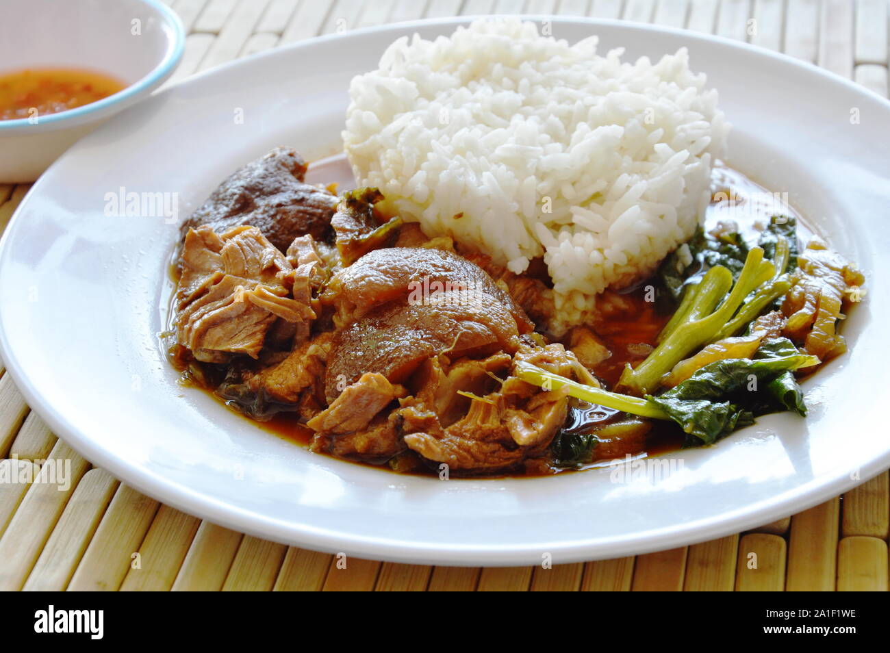 Stewed pork leg pickled hi-res stock photography and images - Alamy