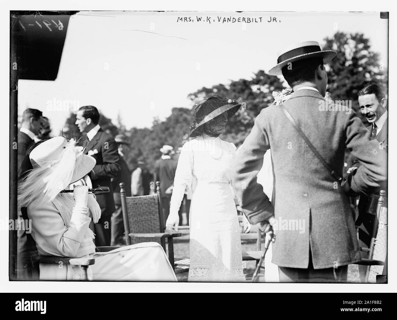 Mrs. W.K. Vanderbilt, Jr Stock Photo Alamy