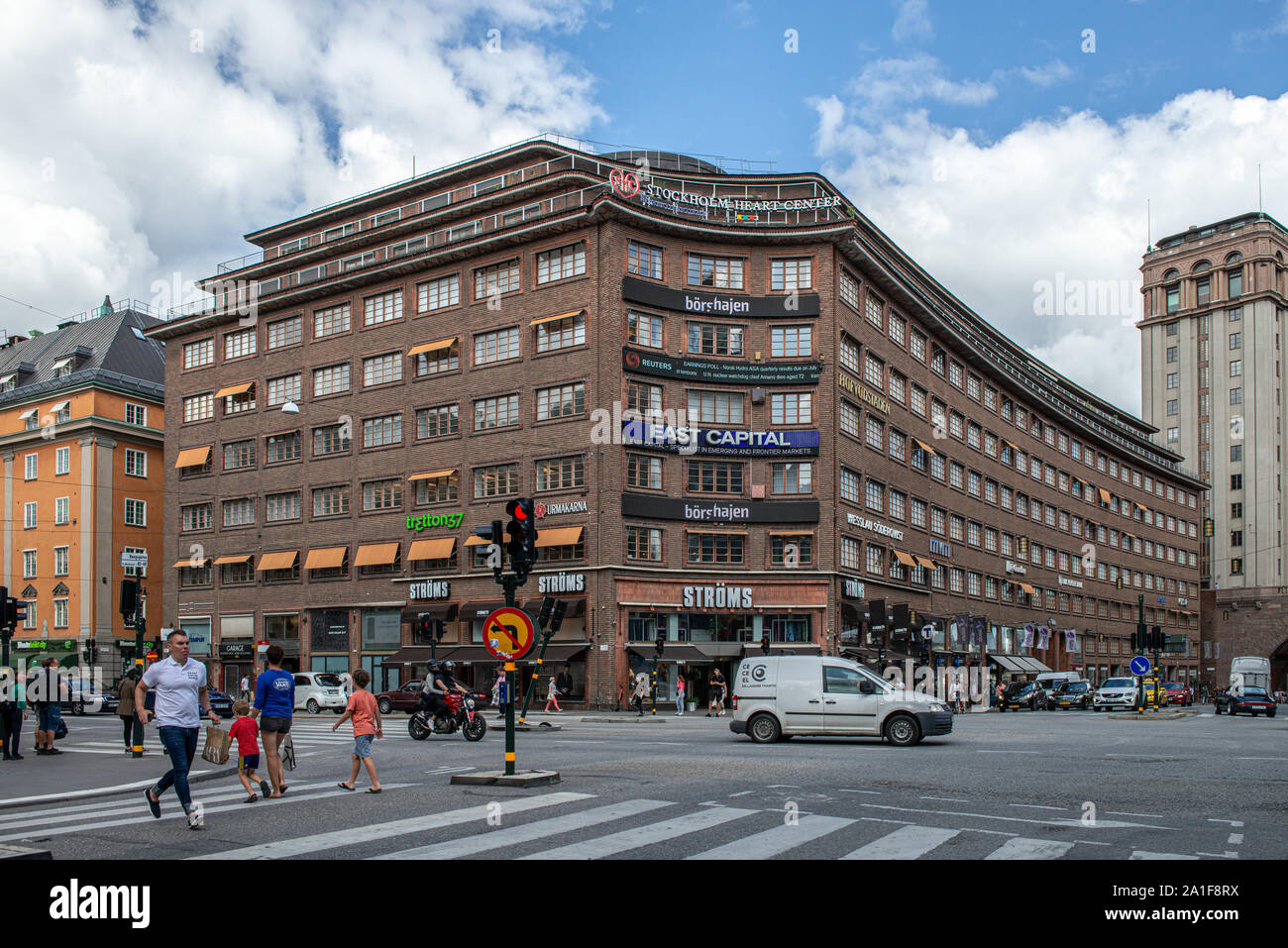 Stroms clothing store in Kungsgaten 38 Stockholm Stock Photo Alamy