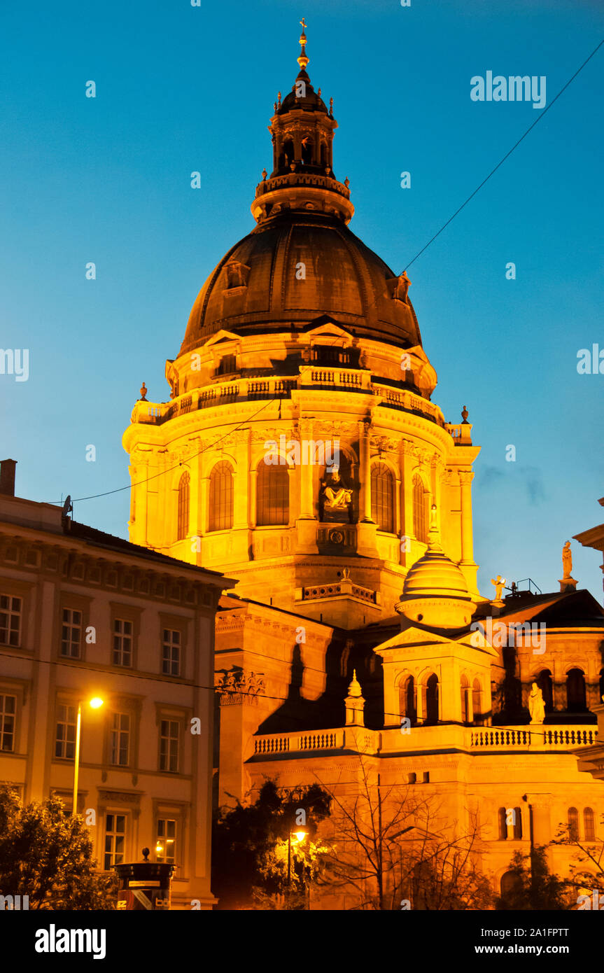 Saint Stephen Basilica (Szent Istvan). Budapest, Hungary Stock Photo - Alamy