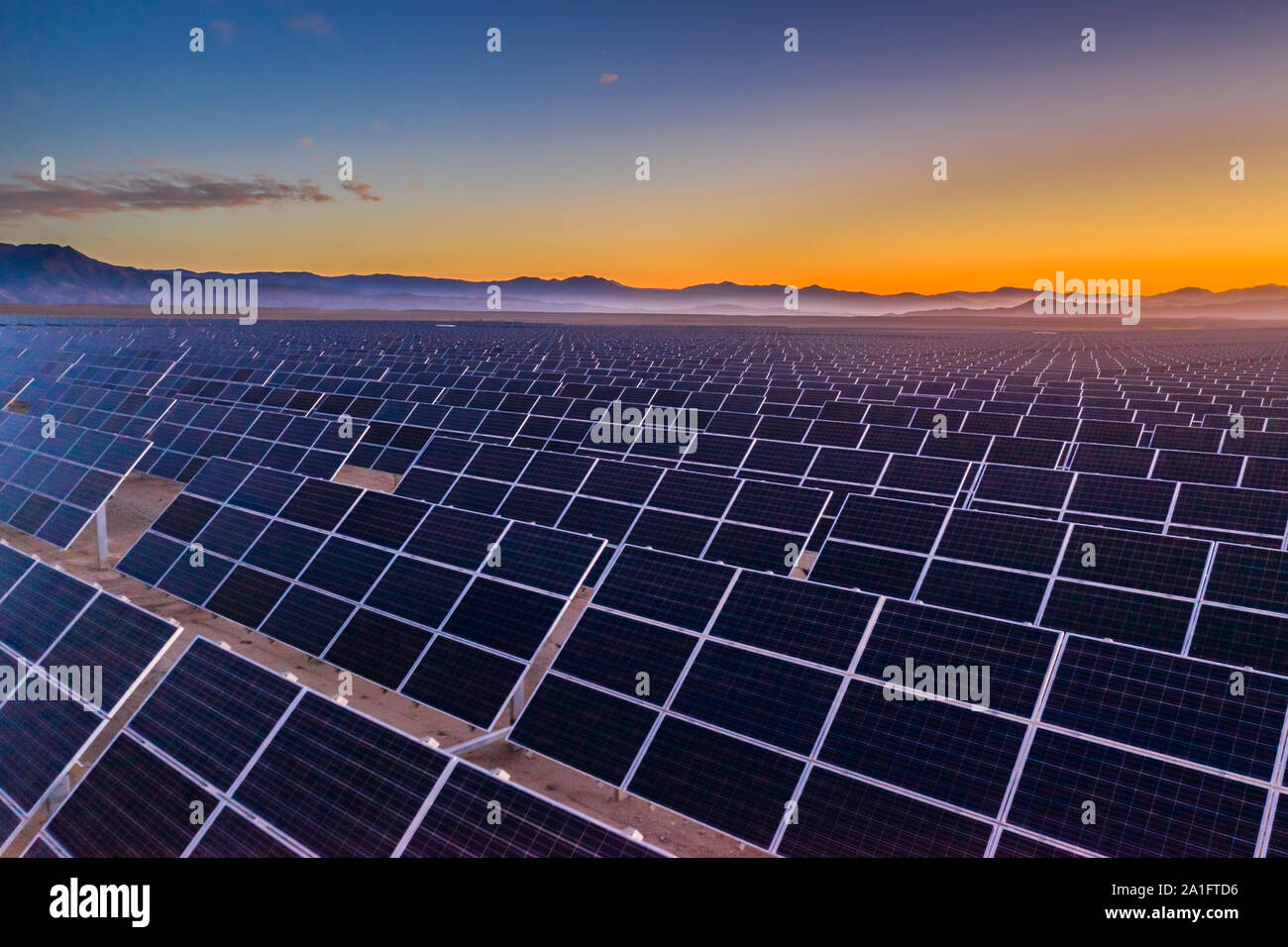 Solar panels in atacama desert hi-res stock photography and images - Alamy