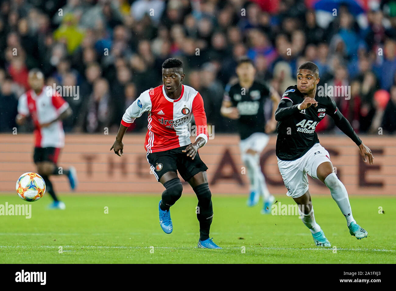 Rotterdam Netherlands 26th Sep 2019 Rotterdam Feyenoord Az Football Eredivisie Stadium Feijenoord De Kuip 26 09