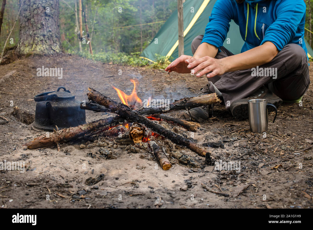 Heated jacket hi-res stock photography and images - Alamy