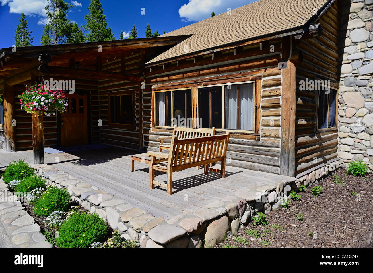 Jenny Lake Lodge Stock Photos Jenny Lake Lodge Stock Images Alamy