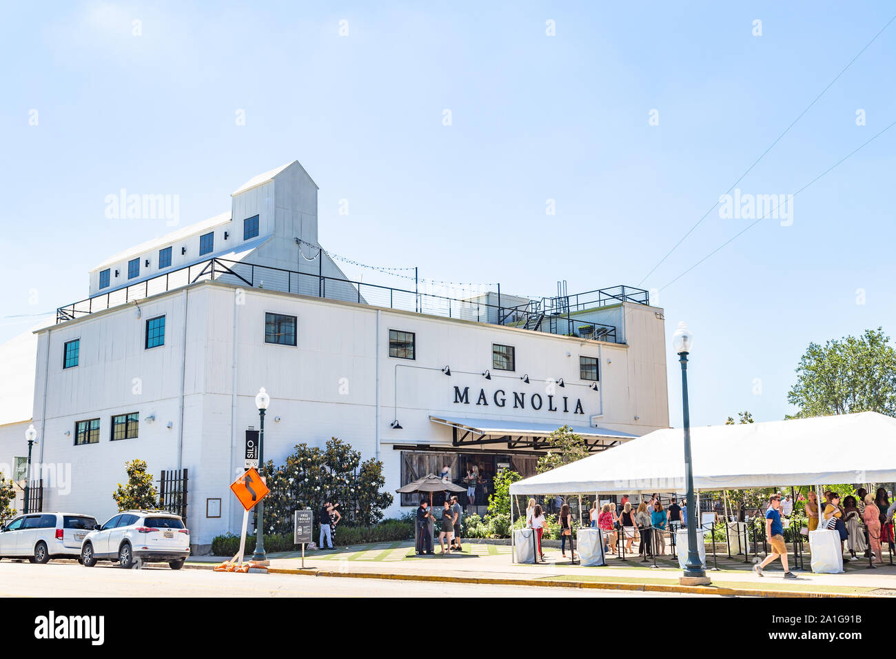 Magnolia Farms Is A Home Goods Store And Bakery In Waco Texas Created By Chip And Joanna Gaines Popular Diy Television Hosts Stock Photo Alamy,How To Declutter Kitchen Utensils