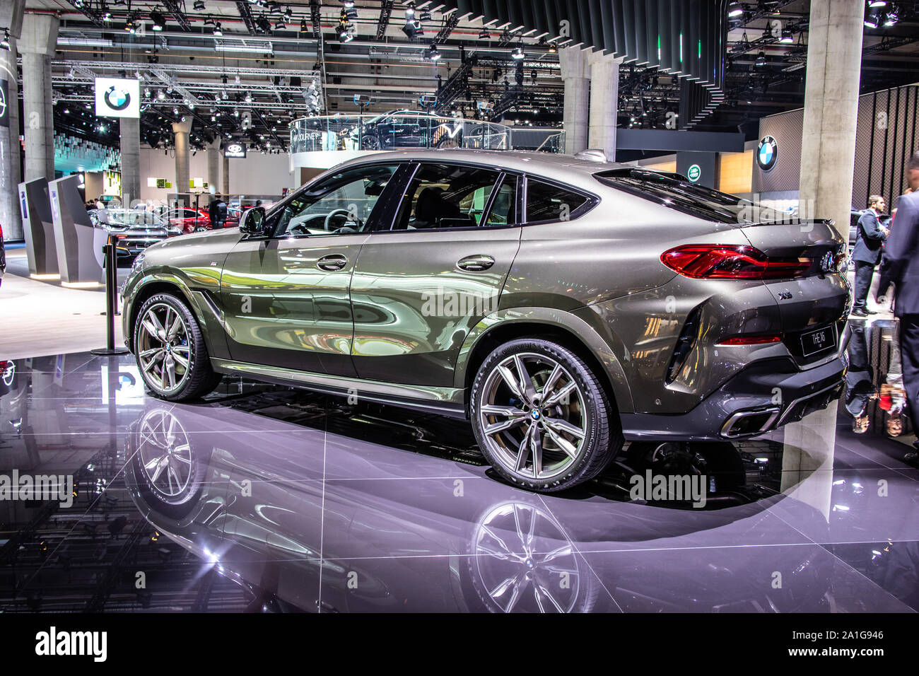 Frankfurt, Germany, Sep 2019: all new BMW X6 3rd gen at IAA, Third ...