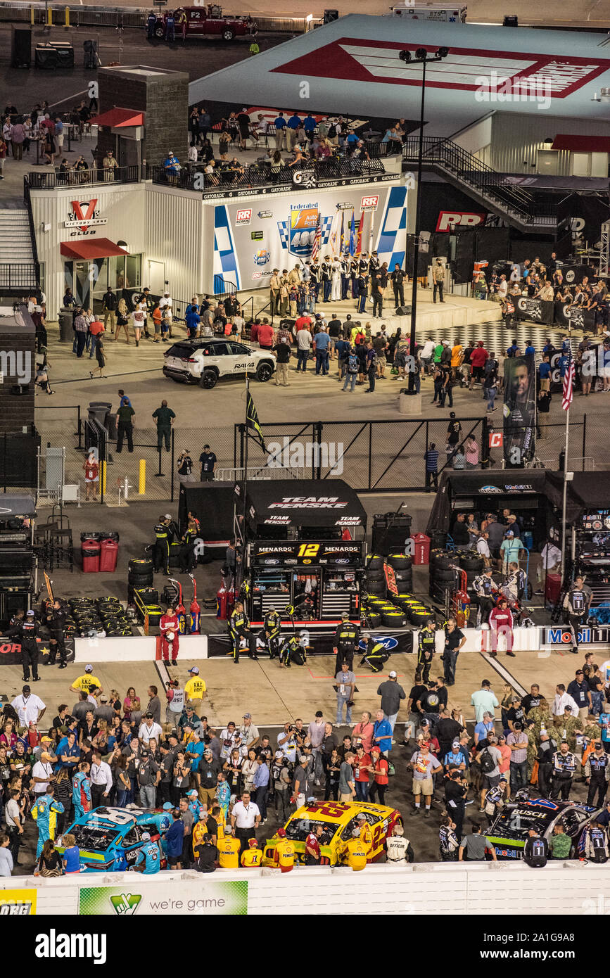 NASCAR Championship 400 at Richmond, VA. race track Stock Photo Alamy