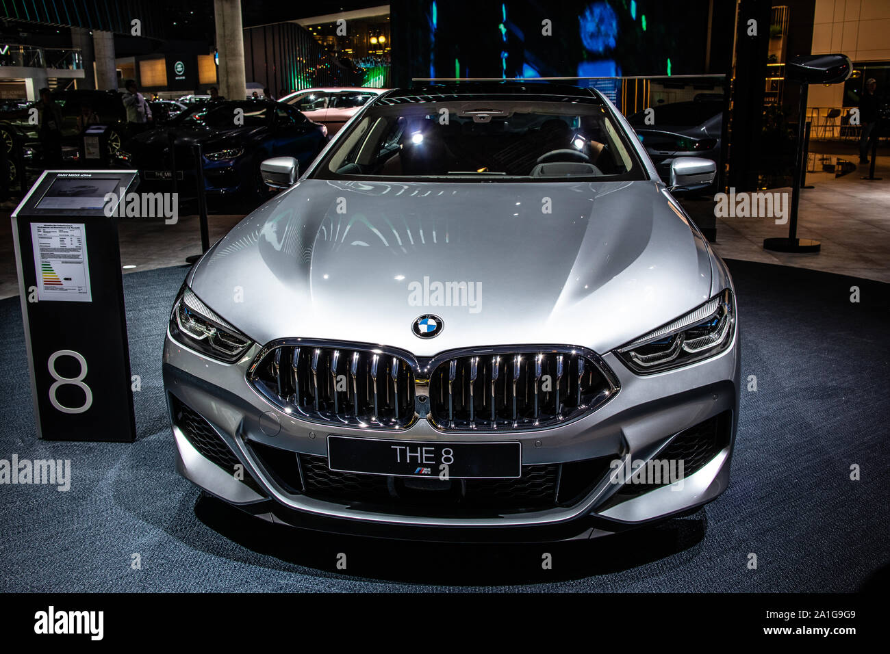 FRANKFURT - SEP 15, 2019: unique black BMW X6 Vantablack in light rays at  IAA 2019 International Motor Show. Vantablack light-absorbing paint makes  it Stock Photo - Alamy